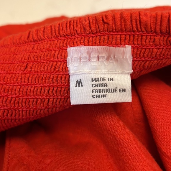 Urban Outfittwrs Orange button midi sun dress - Picture 5 of 5